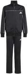 adidas Trainingsanzug, Stehkragen, f&uuml;r Kinder, schwarz, 164