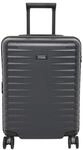 TITAN 4Doppelrollen-Trolley, Hartschale, blau|schwarz, 55