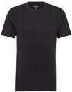 s.Oliver T-Shirt, Baumwolle, f&uuml;r Herren, schwarz, S