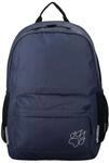 Jack Wolfskin Rucksack Rebel, Laptopfach, blau, 99