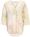 CARTOON Shirtbluse, Leinenanteil, 3/4-Arm, f&uuml;r Damen, beige, 34