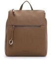 SURI FREY Tagesrucksack, Rei&szlig;verschluss, Leder-Optik, Damen, braun, 99