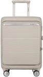 Samsonite 4-Doppelrollen-Trolley, Hartschale, TSA Kombinationsschloss, gr&uuml;n, 55