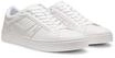 BOSS Herren Sneaker - Rhys Tenn pu, Low-Top Turnschuh, Schn&uuml;rung, Freizeit, Logo,