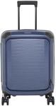 travelite 4-Doppelrollen-Trolley, Hartschale, TSA-Schloss, blau, 55