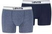 Levi's&reg; Boxershorts Base, 2er-Pack, f&uuml;r Herren, blau, L