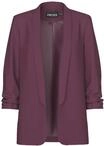 PIECES Blazer, Reverskragen, 3/4-&Auml;rmel, f&uuml;r Damen, lila, S