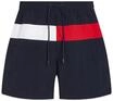 TOMMY HILFIGER Badeshorts, Gummibund, Tunnelzug, f&uuml;r Herren, blau, S