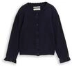 TOM TAILOR Cardigan, R&uuml;schen, f&uuml;r Kinder, blau, 92/98