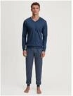 CALIDA Schlafanzug Relax Streamline1, Bio-Baumwolle, f&uuml;r Herren, blau, L