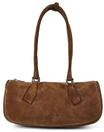 LIEBESKIND Schultertasche, Leder, f&uuml;r Damen, braun, 99