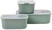 MEPAL Frischhaltebeh&auml;lter-Set, 3-teilig, schwarz, 99
