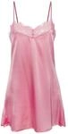 LASCANA Neglig&eacute; Alana, Seidenanteil, f&uuml;r Damen, pink, 40/42