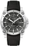 BULOVA Herren Armbanduhr "96B416", SCHWARZ, 99