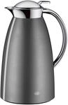 alfi&reg; Isolierkanne, Edelstahl, Hartglaseinsatz, grau, 1 L