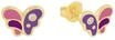 Prinzessin Lillifee Kinder Ohrstecker, 925er Sterling Silber, GOLD, 99