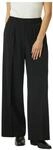 comma, CASUAL IDENTITY Stoffhose, B&uuml;gelfalte, Wide Leg, f&uuml;r Damen, schwarz, 34