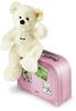 Steiff Teddybär "Lotte", im Koffer, 28 cm, weiß