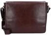 Heyden Schultertasche "Cambridge", Leder, uni, f&uuml;r Herren, rot, 99