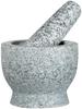 cilio Mörser "SALOMON", Granit, abriebfest, inkl. Stößel, grau