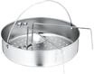 WMF Schnellkochtopf-Einsatz-Set, 2-teilig, silber