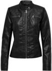 ONLY&reg; Bikerjacke, Stehkragen, f&uuml;r Damen, schwarz, 34