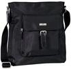 TOM TAILOR Umh&auml;ngetasche "Rina", Nylon, Emblem, uni, f&uuml;r Damen, schwarz