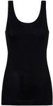 mey Exquisite Unterhemd, Rundhals, f&uuml;r Damen, schwarz, 38