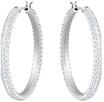 SWAROVSKI Damen Creolen "Stone 5389432", silber