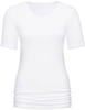 mey T-Shirt, Blickdicht, uni, für Damen, weiß, 42
