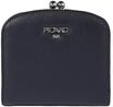 PICARD Geldb&ouml;rse "Bingo", Leder, Druckknopf, Emblem, f&uuml;r Damen, blau, 99