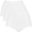 sloggi 24/7 Microfibre Maxi-Slip, 3er-Pack, f&uuml;r Damen, wei&szlig;, 42