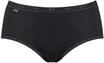sloggi Basic+ Midi-Slip, 2er-Pack, extra Soft, f&uuml;r Damen, schwarz, 44