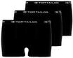 TOM TAILOR Pants, 3er-Pack, Logo-Bund, f&uuml;r Herren, schwarz, 4
