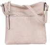 Emily & Noah Umh&auml;ngetasche, Kunstleder, Rei&szlig;verschlussfach, uni, f&uuml;r Damen, beige