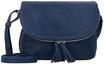 TOM TAILOR Umh&auml;ngetasche, Kunstleder, uni, f&uuml;r Damen, blau, 99