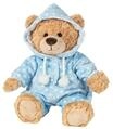 HERMANN Teddy COLLECTION&reg; Teddyb&auml;r "Schlafanzugb&auml;r", 30 cm, blau