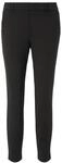 DENIM TOM TAILOR Chino, kn&ouml;chellang, f&uuml;r Damen, schwarz, S