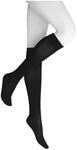 KUNERT Fly & Care Kniestr&uuml;mpfe, st&uuml;tzend, hautsympatisch, f&uuml;r Damen, schwarz,