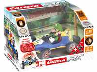 Carrera® RC Super Mario Rennwagen "Mario Kart™ - Mach 8 Luigi", mehrfarbig