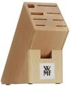 WMF Messerblock, Buche, unbest&uuml;ckt, beige