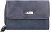 TOM TAILOR Geldb&ouml;rse, Rei&szlig;verschlussfach, Druckknopf, f&uuml;r Damen, blau