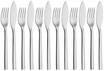 WMF Fischbesteck, 6 Personen, 12-teilig, silber