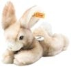 Steiff Kuscheltier "Hase Schnucki", liegend, 24 cm, beige