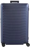PORSCHE DESIGN 4-Doppelrollen-Trolley, Hartschale, TSA-Schloss, blau, 77