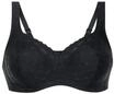 Anita Airita Komfort-BH, b&uuml;gellos, st&uuml;tzend, f&uuml;r Damen, schwarz, 85C