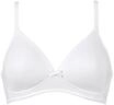 NATURANA T-Shirt-BH, Schleife, f&uuml;r Damen, wei&szlig;, 75C