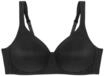 TRIUMPH Modern Soft+Cotton B&uuml;gelloser-BH, atmungsaktiv, f&uuml;r Damen, schwarz,...