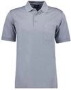 RAGMAN Poloshirt, aufgesetzte Brusttasche, f&uuml;r Herren, grau, XL