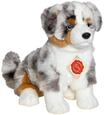 Shepherd's Kuscheltier Hund "Australian Shepherd", sitzend, 30 cm, grau|wei&szlig;